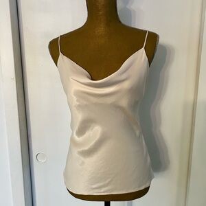 Silk Cowl Neck Camisole